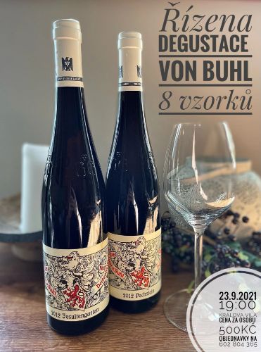 Degustace vín z vinařství Von Buhl