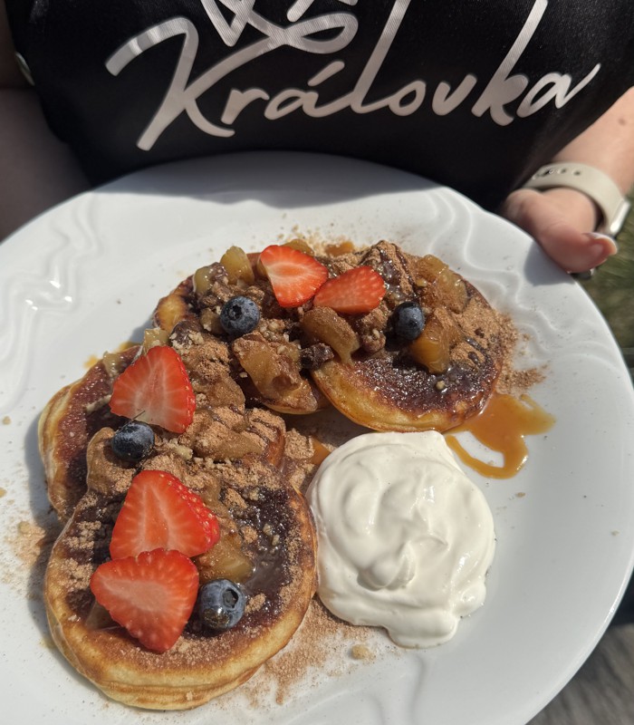 Naše menu v Králově Vile ve Zlíně